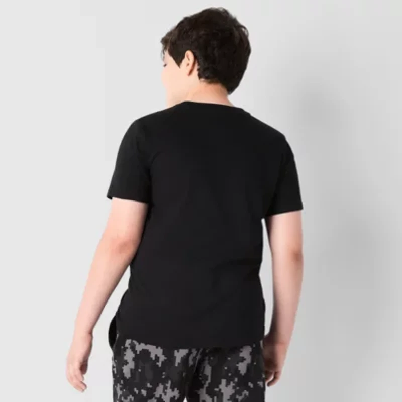 Xersion Little & Big Kid Boys Crew Neck Short Sleeve Regular Fit Graphic T-Shirt