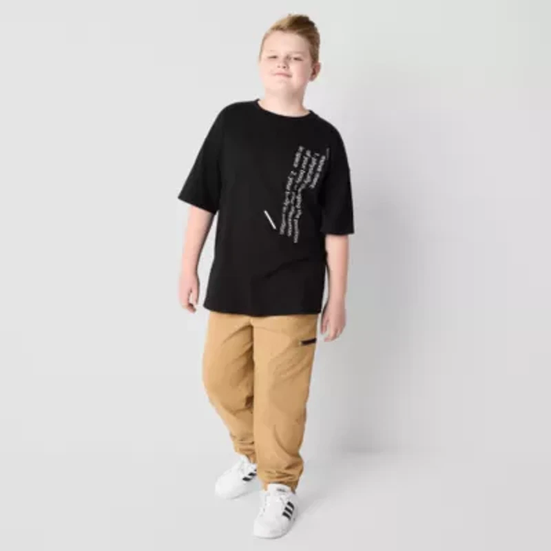 Xersion Little & Big Kid Boys Crew Neck Short Sleeve Active T-Shirt