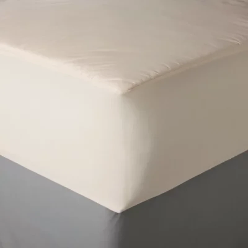 Allerease 100% Organically Grown Cotton Top Mattress Pad