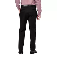Haggar Life Khaki Mens Slim Fit Flat Front Pant