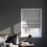 Sun Zero Somerton Energy Saving Cordless Blackout Roman Shade