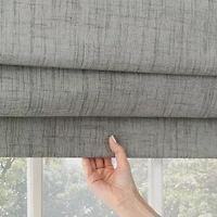 Sun Zero Somerton Energy Saving Cordless Blackout Roman Shade