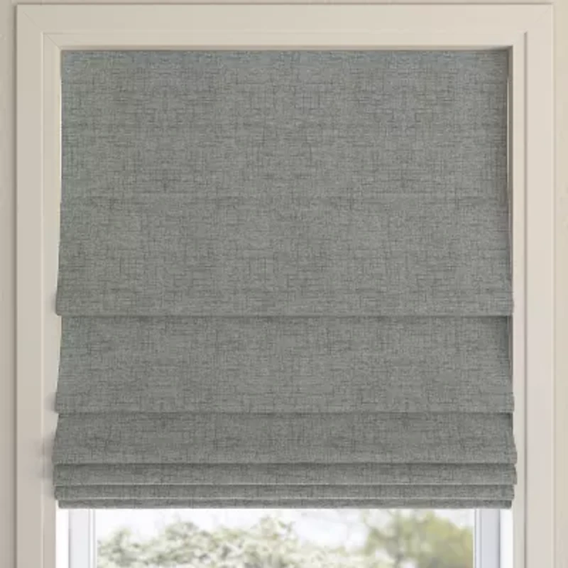 Sun Zero Somerton Energy Saving Cordless Blackout Roman Shade