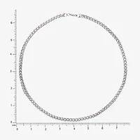 Shaquille O'Neal XLG Mens Stainless Steel 24 Inch Wheat Chain Necklace