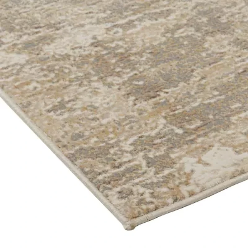 Weave And Wander Parker Abstract Machine Made Indoor Rectangle Area Rugs