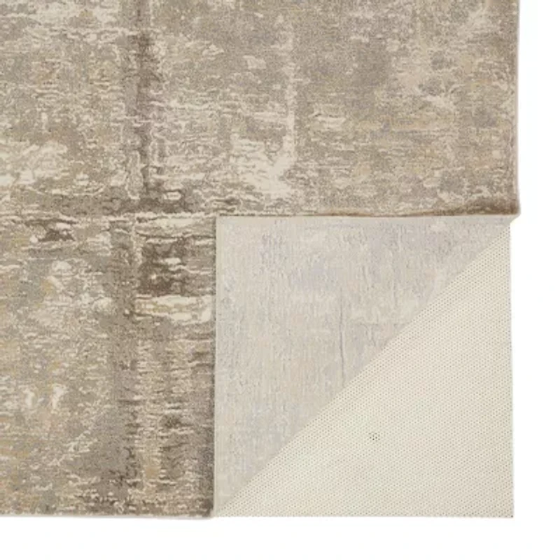 Weave And Wander Parker Abstract Machine Made Indoor Rectangle Area Rugs