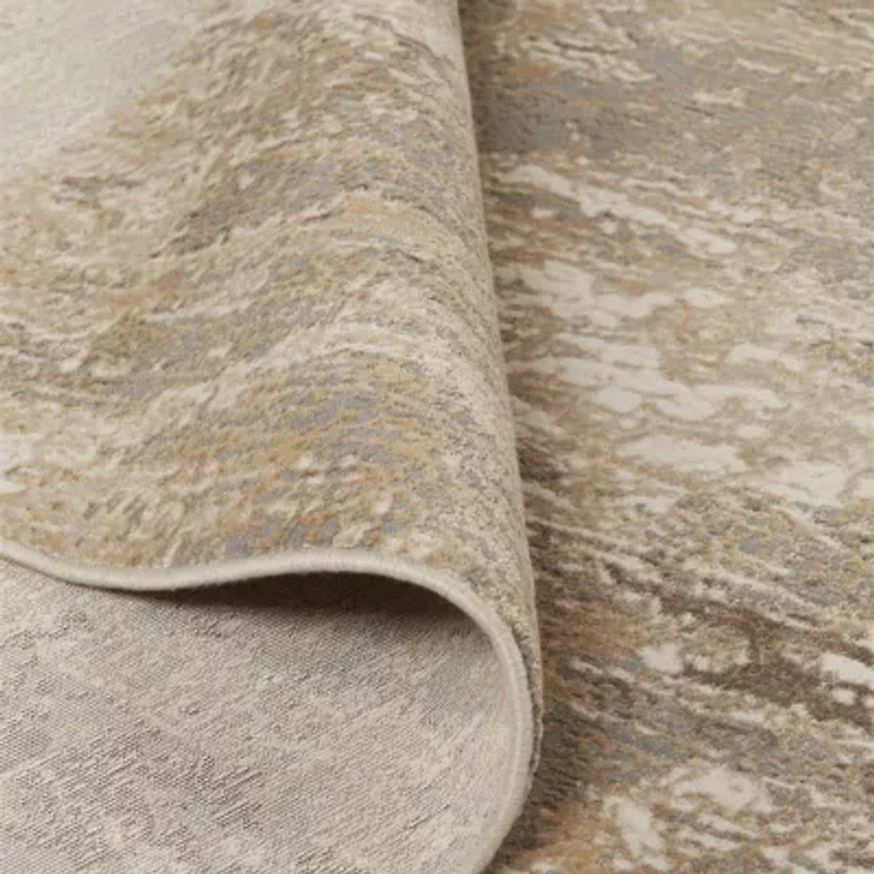 Weave And Wander Parker Abstract Machine Made Indoor Rectangle Accent Rugs