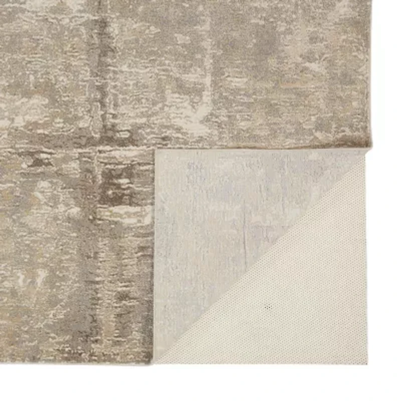 Weave And Wander Parker Abstract Machine Made Indoor Rectangle Accent Rugs