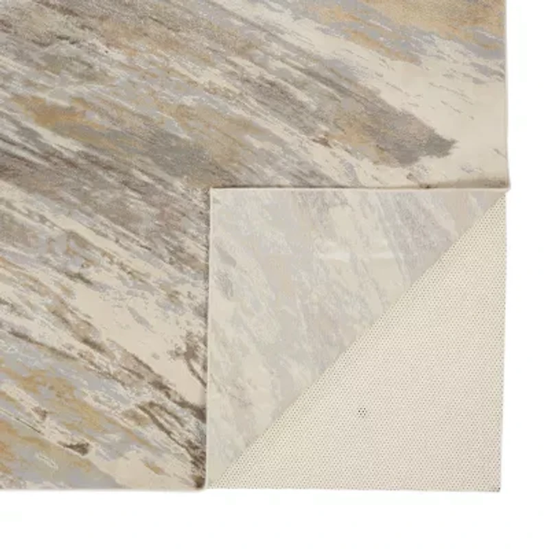 Weave And Wander Parker Abstract Machine Made Indoor Rectangle Accent Rugs