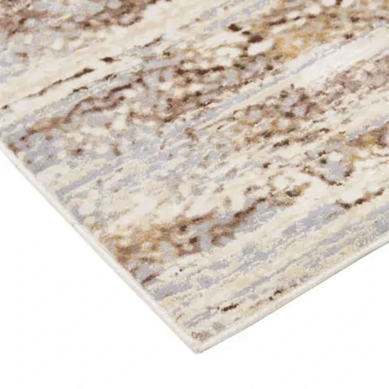 Weave And Wander Parker Abstract Machine Made Indoor Rectangular Accent Rug