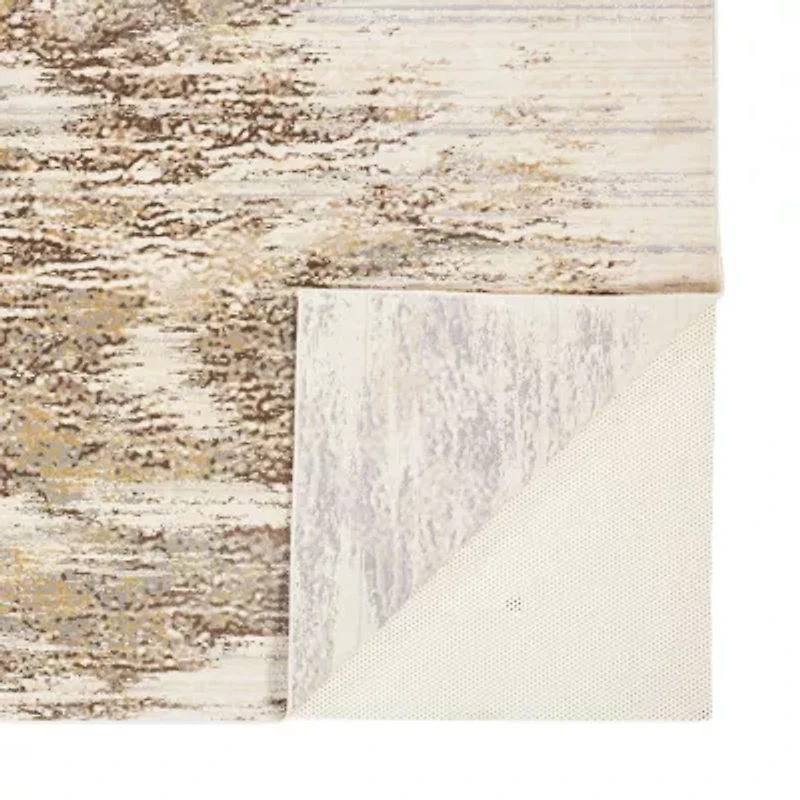 Weave And Wander Parker Abstract Machine Made Indoor Rectangular Accent Rug