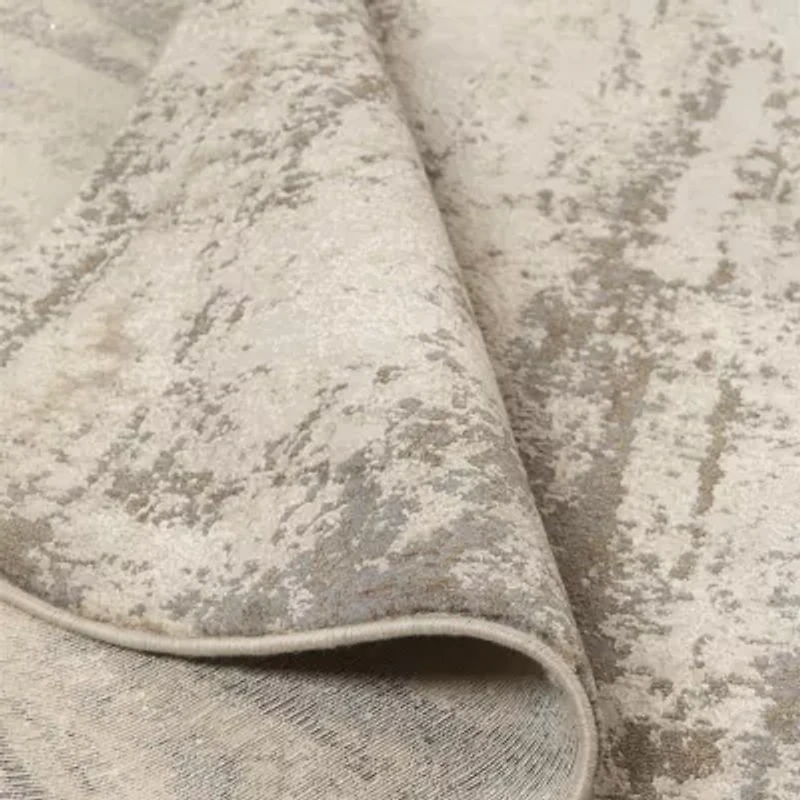 Weave And Wander Parker Abstract Machine Made Indoor Rectangle Accent Rugs