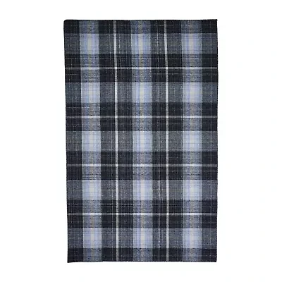 Weave And Wander Jens Plaid Flatweave Indoor Rectangle Area Rugs