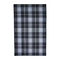 Weave And Wander Jens Plaid Flatweave Indoor Rectangle Area Rugs