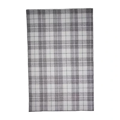 Weave And Wander Jens Plaid Flatweave Indoor Rectangle Area Rugs