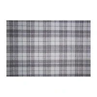 Weave And Wander Jens Plaid Flatweave Indoor Rectangle Area Rugs