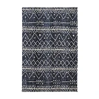 Weave And Wander Oliena Stripe Machine Made Indoor Rectangle Accent Rugs