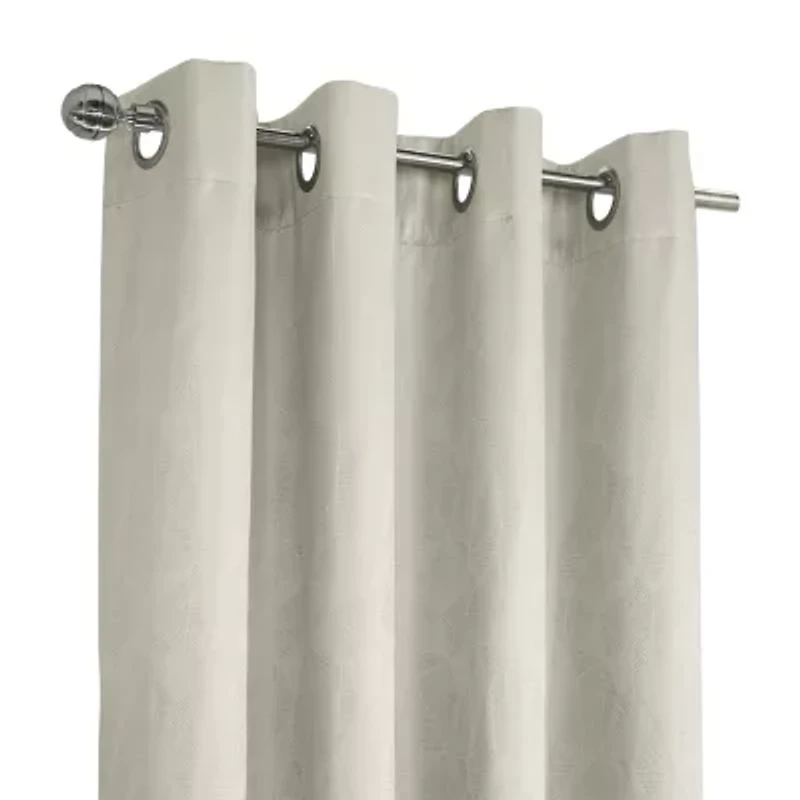 Thermaplus Ethan Grommet Top Energy Saving 100% Blackout Single Curtain Panel