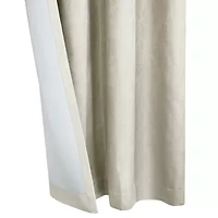 Thermaplus Ethan Grommet Top Energy Saving 100% Blackout Single Curtain Panel