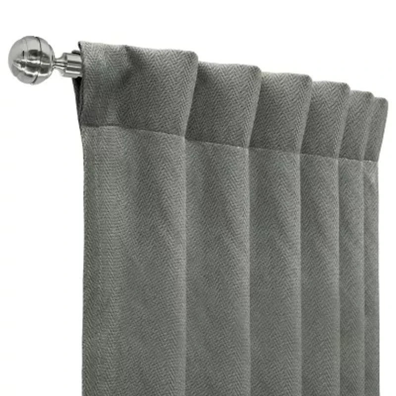 THERMALOGIC™ Galati Back Tab Energy Saving Blackout Single Curtain Panel