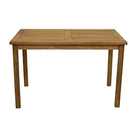47" Rectangle Patio Dining Table