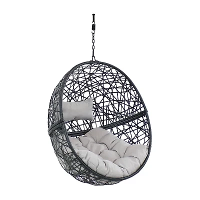 Jackson Outdoor Hanging Wicker Egg Chair