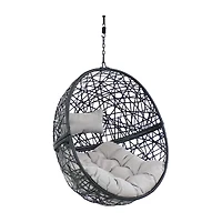 Jackson Outdoor Hanging Wicker Egg Chair