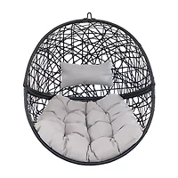 Jackson Outdoor Hanging Wicker Egg Chair