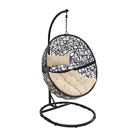 Jackson Outdoor Hanging Egg Chair Chair with Stand