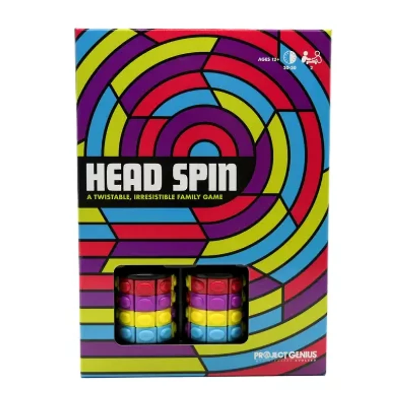 Project Genius Head Spin Fidget-Spinner Game Puzzle