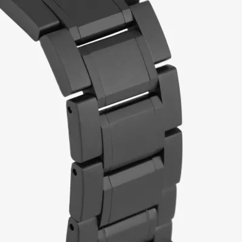 Jacques Lemans Mens Automatic Black Stainless Steel Strap Watch Wjl0027505