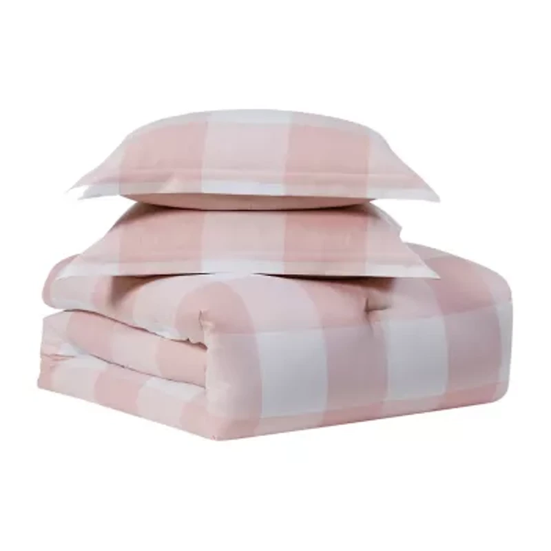 Sweet Home Collection™ Buffalo Plaid Bed a Bag Set with Bonus Pillowcases