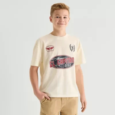 Thereabouts Little & Big Kid Boys Crew Neck Short Sleeve Jersey