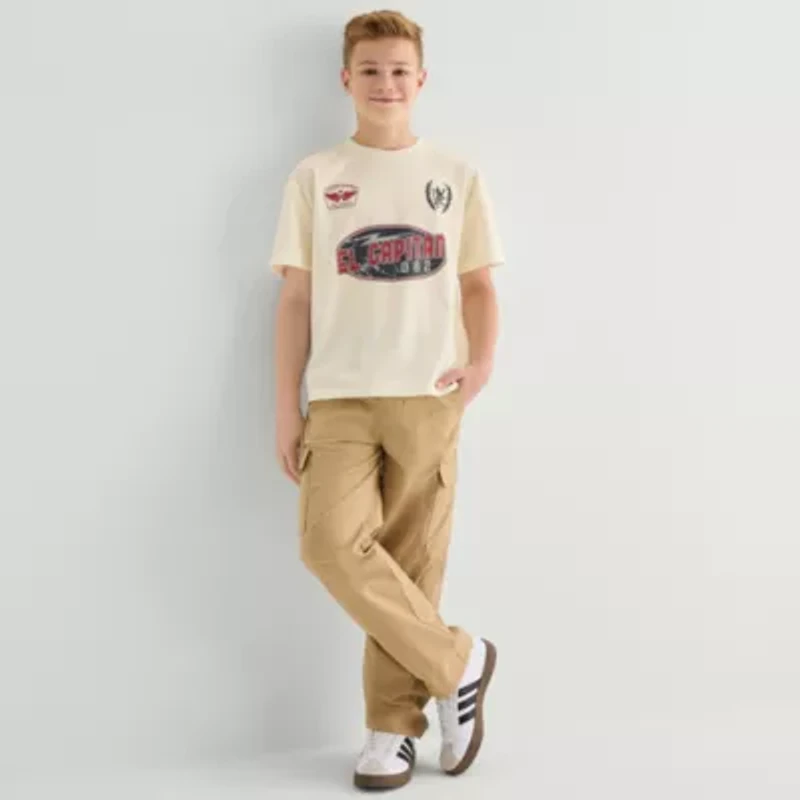Thereabouts Little & Big Kid Boys Crew Neck Short Sleeve Jersey
