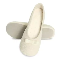 Isotoner Gemma Womens Ballerina Slippers