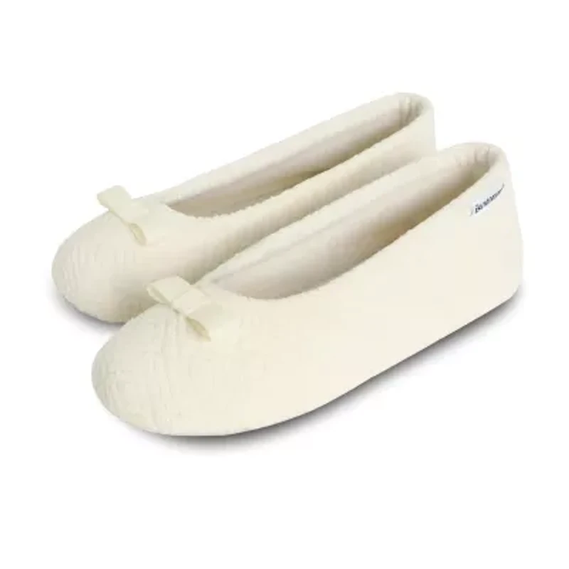 Isotoner Gemma Womens Ballerina Slippers