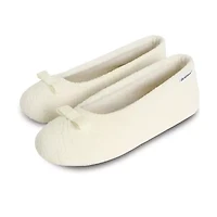 Isotoner Gemma Womens Ballerina Slippers