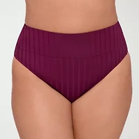 S3 Swim Womens Moderate Coverage High Waist Bikini Swimsuit Bottom