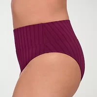 S3 Swim Womens Moderate Coverage High Waist Bikini Swimsuit Bottom
