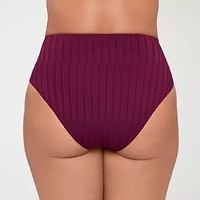 S3 Swim Womens Moderate Coverage High Waist Bikini Swimsuit Bottom