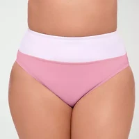 S3 Swim Womens Moderate Coverage High Waist Bikini Swimsuit Bottom