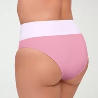 S3 Swim Womens Moderate Coverage High Waist Bikini Swimsuit Bottom