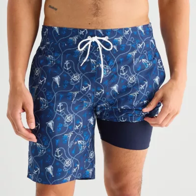St. John's Bay Mens 10" Big and Tall Board Shorts