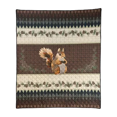 Donna Sharp Pine Circle Ucc Washable Throw