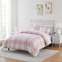 Sweet Home Collection™ Buffalo Plaid Bed a Bag Set with Bonus Pillowcases