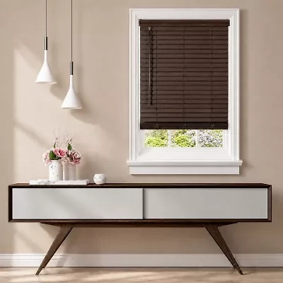 Achim Gii Madera Falsa 2" Cordless Faux Wood Blind