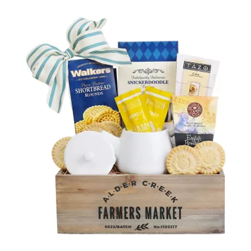 Alder Creek Garden Tea Tray Food Set