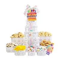 Alder Creek Birthday Celebrations 7 High Gift Tower Food Set