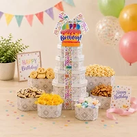 Alder Creek Birthday Celebrations 7 High Gift Tower Food Set