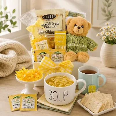 Alder Creek Hugs And Well Wishes Food Set